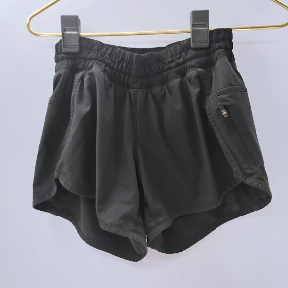 Lululemon Women's Size 4 Tracker Short V 4" Black - Picture 4 of 11
